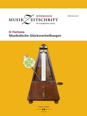 cover image of O Fortuna--Musikalische Glücksverheißungen